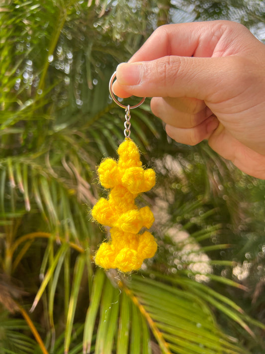 Mini Triple Puakenikeni Keychains